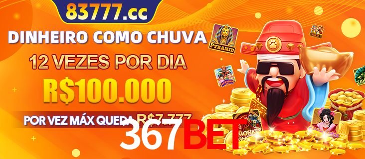 Banner do programa de recompensas Recomende para amigos do 367bet, detalhando os bônus por convidar amigos, com prêmios que chegam a R$288.888.