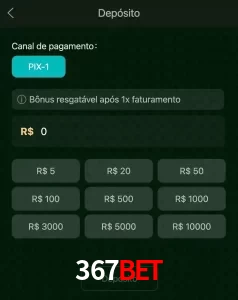 deposits 367BET